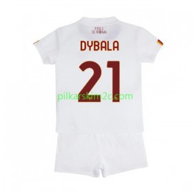 Koszulka AS Roma Paulo Dybala 21 Dziecięca Precz 2022/23 Koszulki Piłkarskie